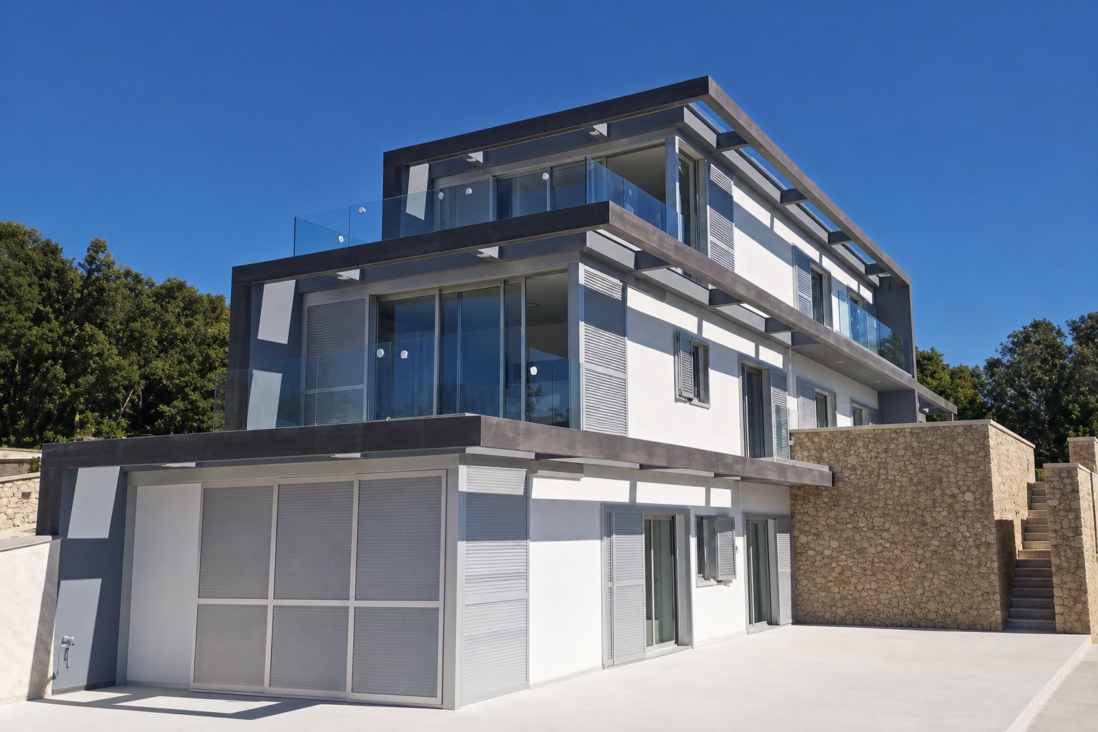 Holiday home with infinity pool in Jakišnica